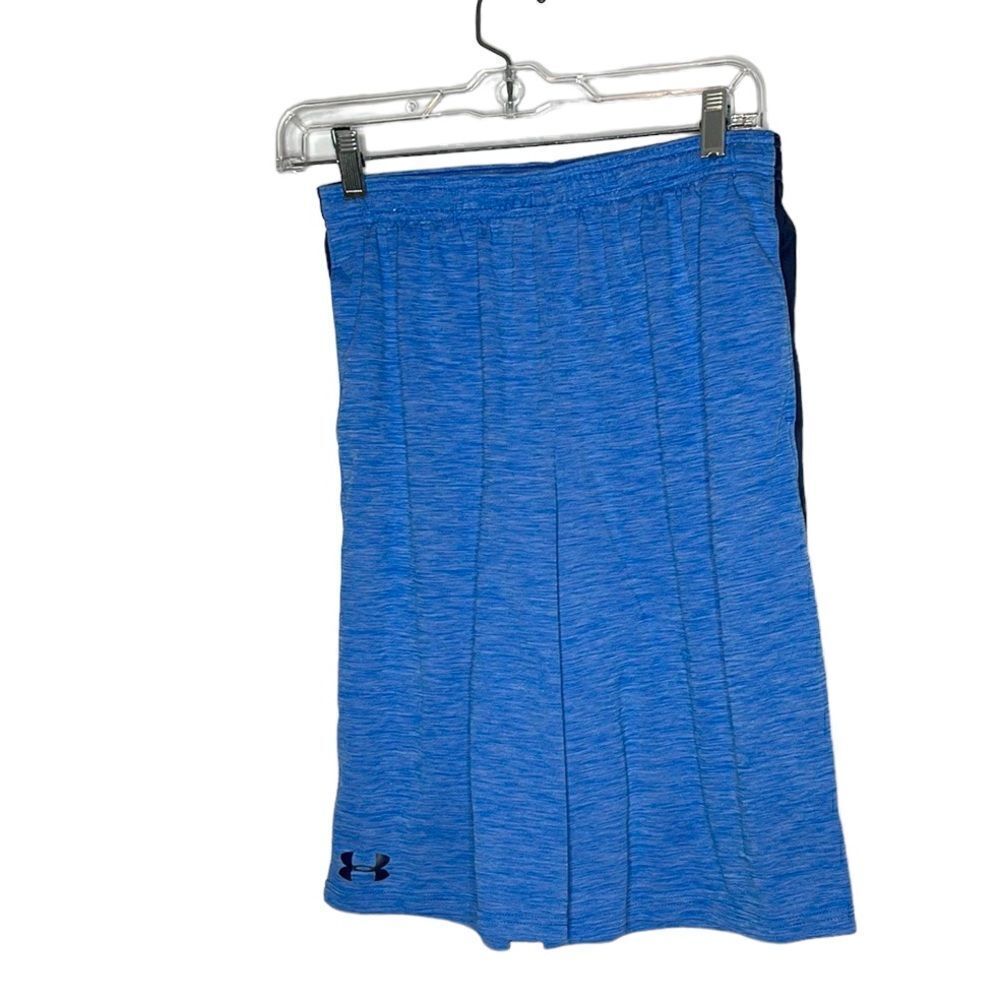 Under Armour Boys Blue/Navy Basketball Shorts. Size Youth XL.